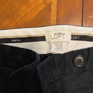 Size 6 black Loft trousers